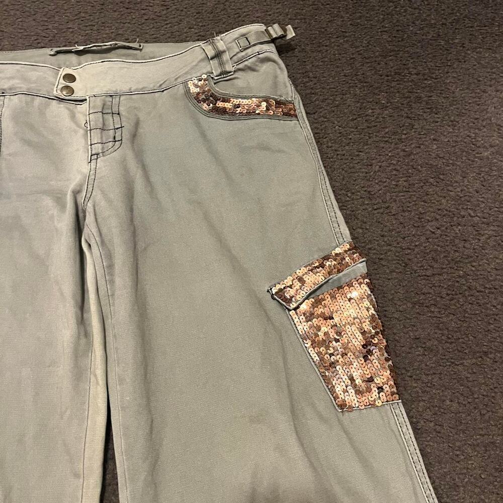 Y2K Da Nang Sequins Cargo Pants - Picture 6 of 7